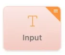 Input tool button